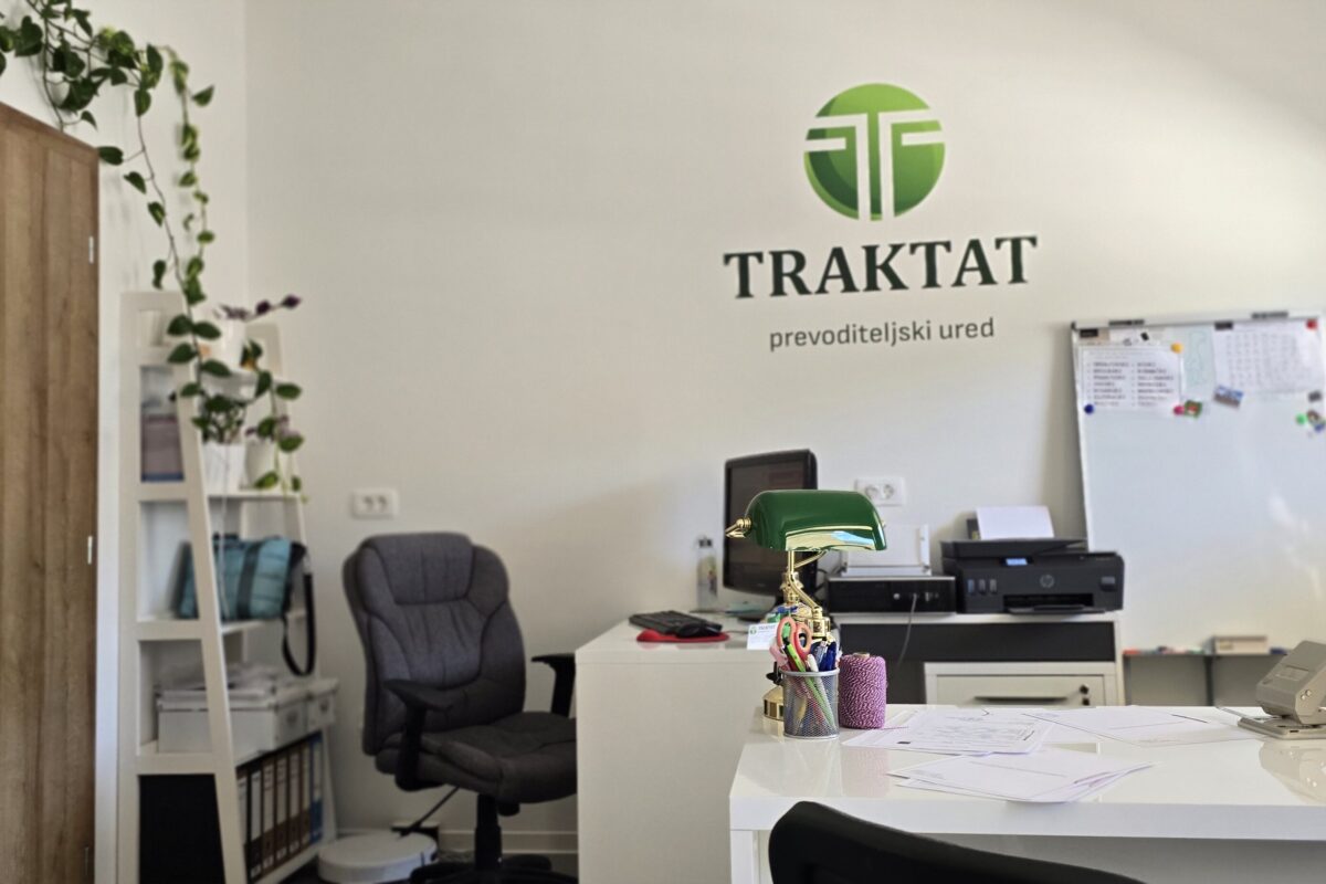 Офіс бюро перекладів TRAKTAT у Каштелах